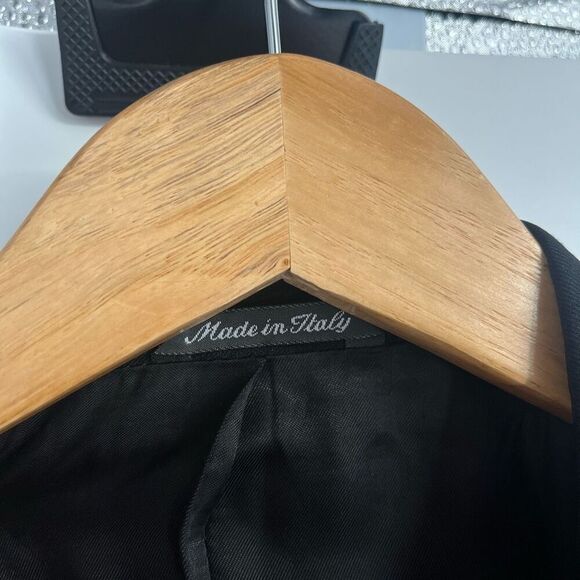 Example By Missoni Womens Three-Button Front & Chino Pant Suit Black Size 44L - Picture 5 of 13